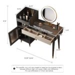 Elegant Makeup Vanity – Dressing Table with Mirror for Home & Apartment - Image 6