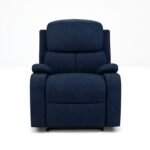Nilkamal Matt 1 Seater Fabric Manual Recliner (Blue) - Image 8