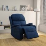 Nilkamal Matt 1 Seater Fabric Manual Recliner (Blue) - Image 2