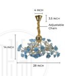 Rosea Rosa Chandelier - Image 14