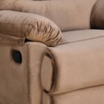 Nilkamal Skelton 1 Seater Manual Recliner Sofa (Brown) - Image 9