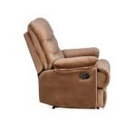 Nilkamal Skelton 1 Seater Manual Recliner Sofa (Brown) - Image 8