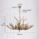 Savanna Antique Italian Design Chandelier - Image 8
