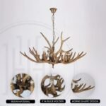Savanna Antique Italian Design Chandelier - Image 9