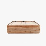 Sheesham Hydraulic Storage Queen Bed Base - Image 2