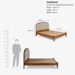 Varnika Non Storage Bed (Queen Size) - Image 4