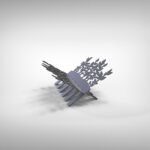 Neva Outdoor Metal Rack (Silver) - Image 4