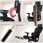 Drogo Opulent Ergonomic Office Chair for Work from Home - Image 26