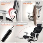 Drogo Opulent Ergonomic Office Chair for Work from Home - Image 8