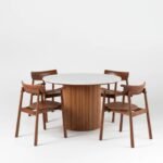 Kotaro 4 Seater Dining Set - Image 2