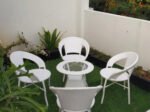 Boss Outdoor Patio Seating Set 4 Chairs and 1 Table Set - Image 6