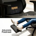 Drogo Titan Ultra Ergonomic Gaming Chair with Soft Weave Mesh Fabric - Image 17