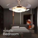 Invisible Chandelier Ceiling Fan with Remote Control - Image 5