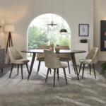 Bicasso Dining Table With 6 Chairs
