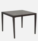 Solve Outdoor Patio Seating Set 4 Chairs and 1 Table Set (Brown) Braided & Rope - Image 7