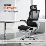 Drogo Ergonex Ergonomic Office Chair For Work From Home With Breathable Mesh - Image 19