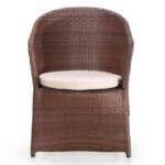 Candreva Outdoor Patio Dining Set 10 Chairs and 1 Table (Brown) - Image 3