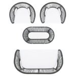 Amedea Outdoor Sofa Set 2 Seater , 2 Single seater and 1 Center Table (Black + White) - Image 6