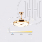 Invisible Chandelier Ceiling Fan with Remote Control - Image 19