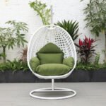 Pico Single Seater Hanging Swing With Stand For Balcony , Garden (White) - Image 15