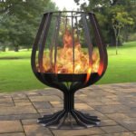 Nova Glass Shape Outdoor Fire Pits