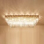 Logro Square Crystal Flush Mount Chandelier - Image 13