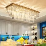 Logro Square Crystal Flush Mount Chandelier - Image 15