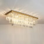 Logro Square Crystal Flush Mount Chandelier - Image 16