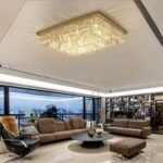 Logro Square Crystal Flush Mount Chandelier - Image 20