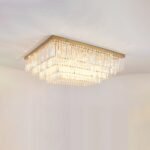 Logro Square Crystal Flush Mount Chandelier - Image 22