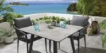 Pepita Outdoor Patio Seating Set 2 Chairs and 1 Table Set Braided & Rope - Image 3