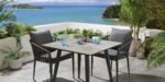 Pepita Outdoor Patio Seating Set 2 Chairs and 1 Table Set Braided & Rope - Image 4