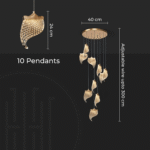 Mangue Prune Hanging Light - Image 11