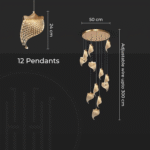 Mangue Prune Hanging Light - Image 12