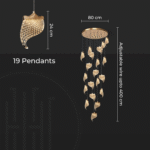 Mangue Prune Hanging Light - Image 14